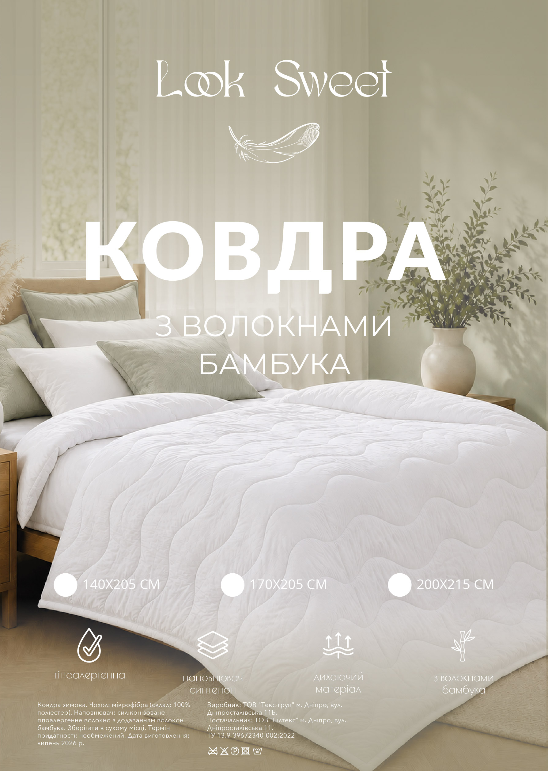 Пакування для ковдри Alt